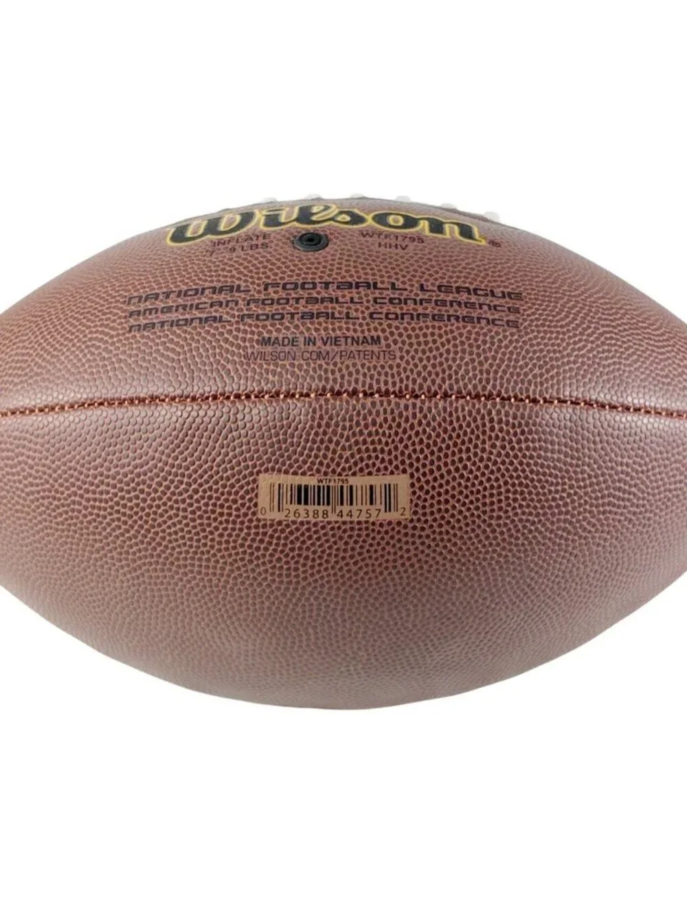 Dave Portnoy Signed Wilson NFL Football Barstool Sports El Pres Proof COA